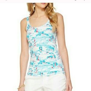 Lilly Pulitzer watch out lighthouse tank size XS